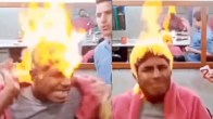 Fire cutting Viral Video