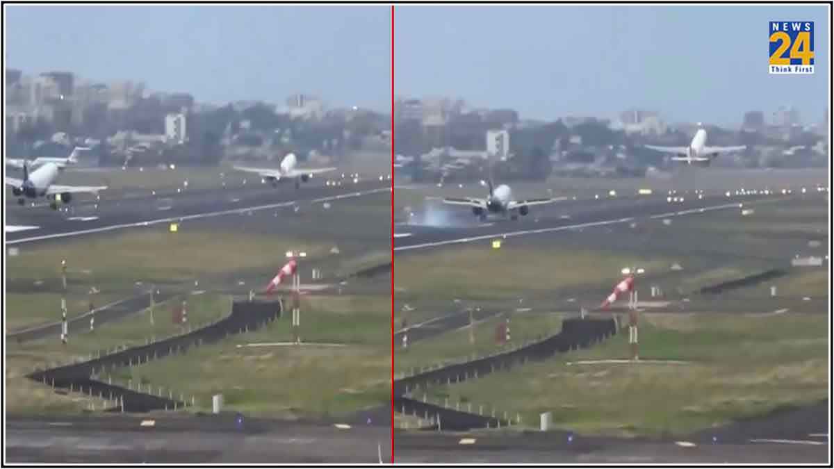 Air India Indigo Flight Collision Narrowly Avoid Plane Crash Incident at Mumbai Airport