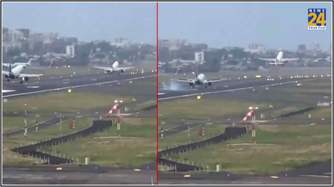 Air India Indigo Flight Collision Narrowly Avoid Plane Crash Incident at Mumbai Airport