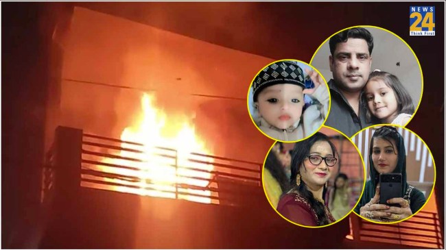 Ghaziabad Fire Tragedy Loni Border Behta Hajipur Village House Fire