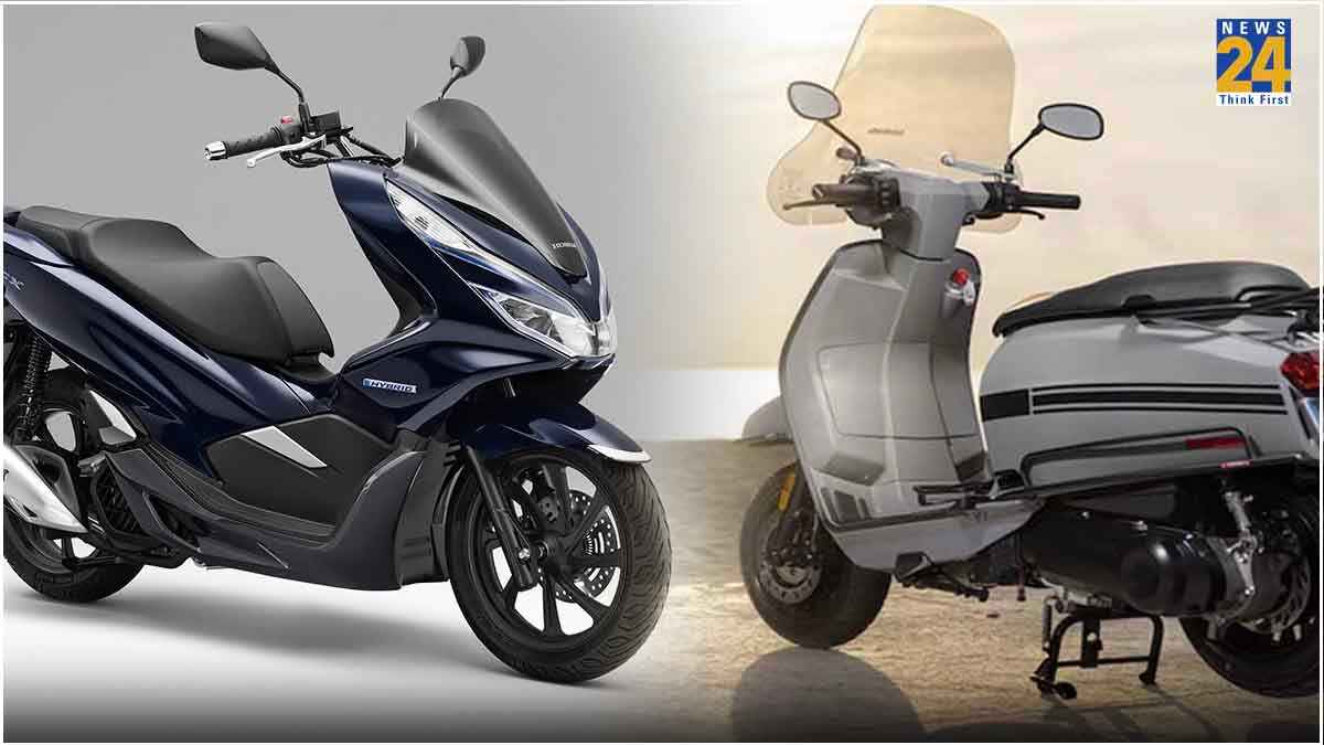 Honda PCX 125 Lambretta V125 Look