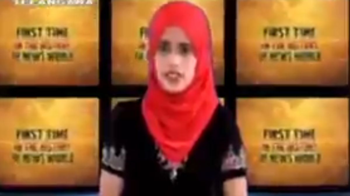 Hyderabad Reporter Viral Video