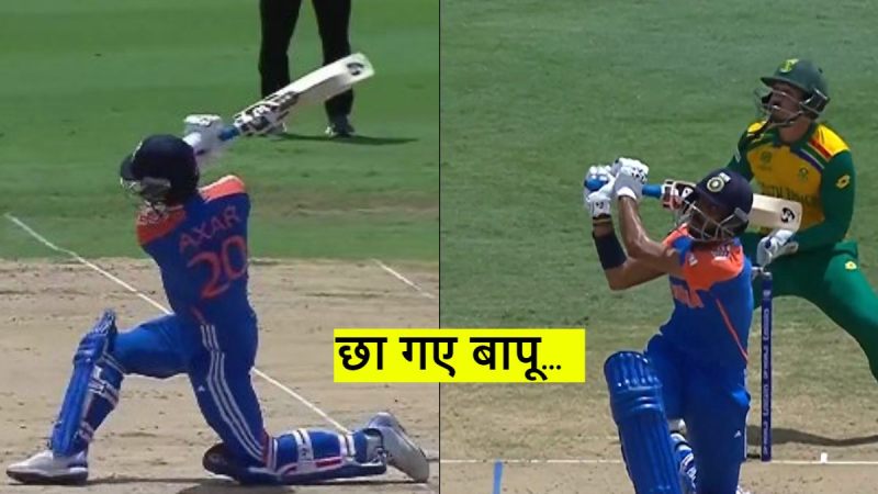 IND vs SA Axar Patel Six