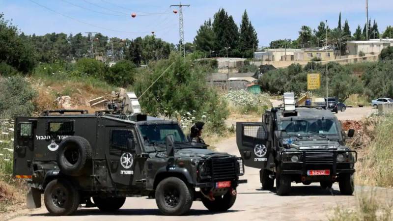 Israel Army jeep