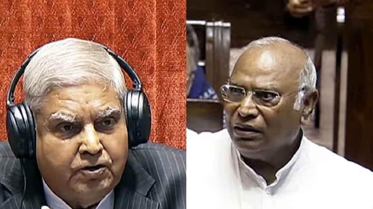 Jagdeep Dhankhar Vs Mallikarjun Kharge