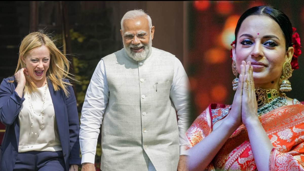 Kangana Ranaut Reacts On PM Modi Meloni Video