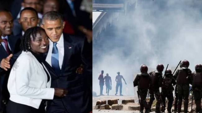 Kenya Violence Barak Obama Sister