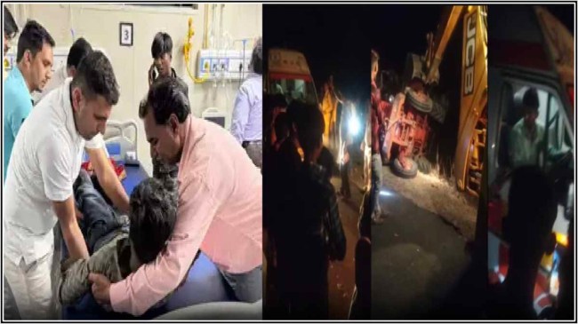 MP Rajgarh Tractor Trolly Accident