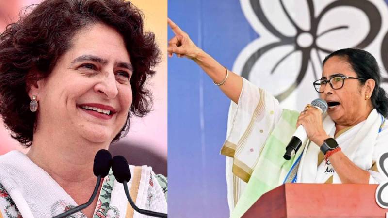 Mamta Banerjee Priyanka Gandhi