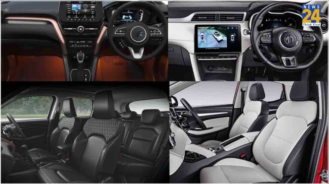 Maruti Grand Vitara MG ZS EV Interior