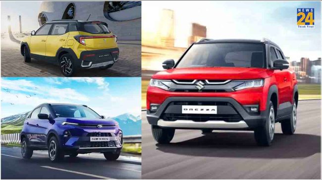 Maruti Suzuki Brezza Mahindra XUV 3XO Tata Nexon