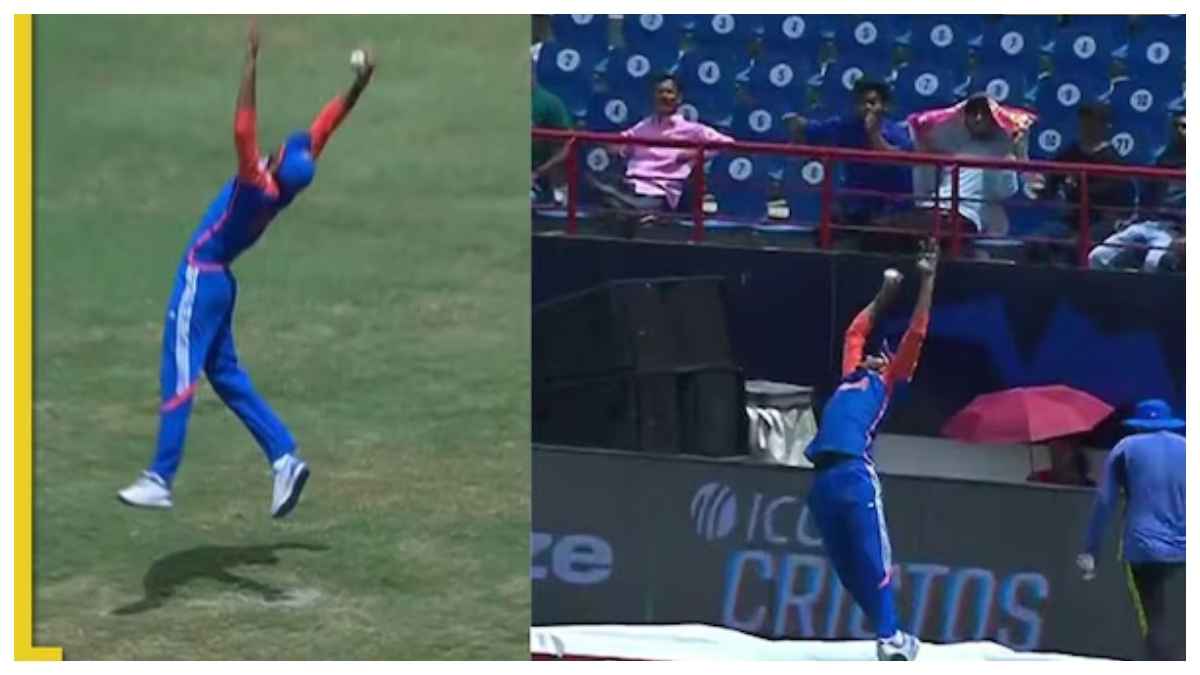 T20 World cup 2024: अक्षर पटेल का ये कैच नहीं देखा तो कुछ नहीं देखा, वीडियो देख कहेंगे-Wow