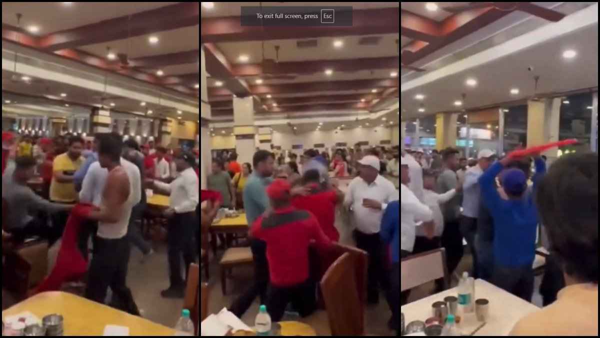मुरथल के प्रसिद्ध अमरीक सुखदेव ढाबे पर पराठे को लेकर छिड़ गई लड़ाई, वायरल हो रहा वीडियो