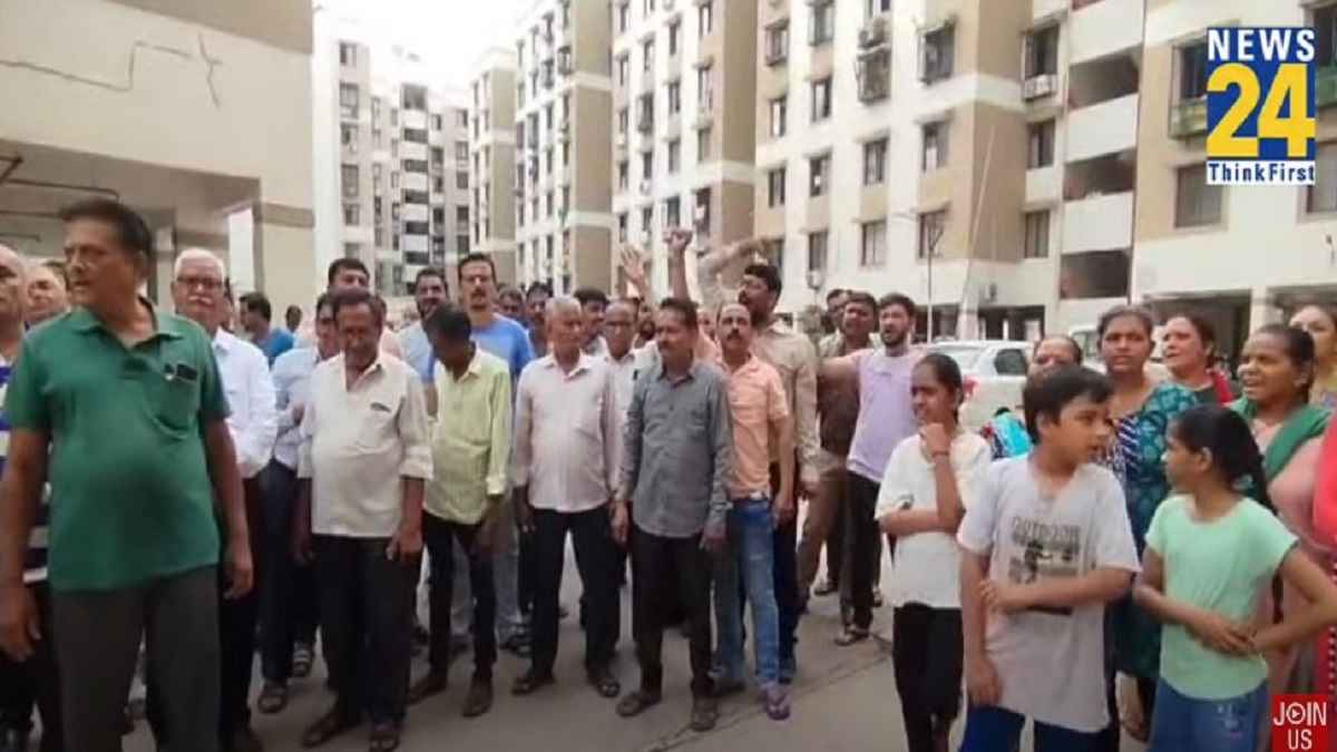 Vadodara People Protest