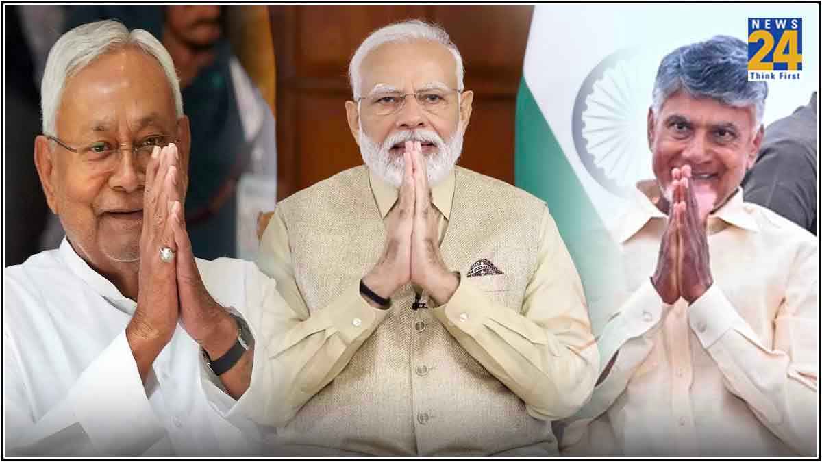 Nitish Kumar, Narendra Modi, Chandrababu Naidu