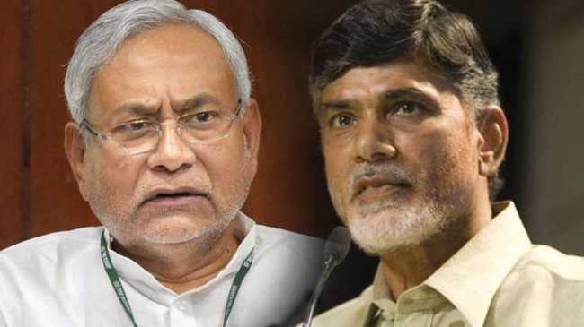 Nitish Kumar Chandrababu Naidu Nitish Kumar Chandrababu Naidu