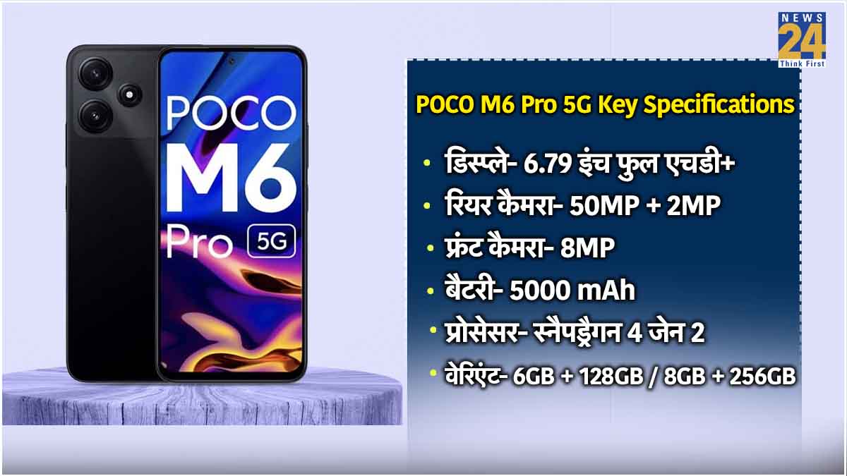 POCO M6 Pro 5G Key Specs