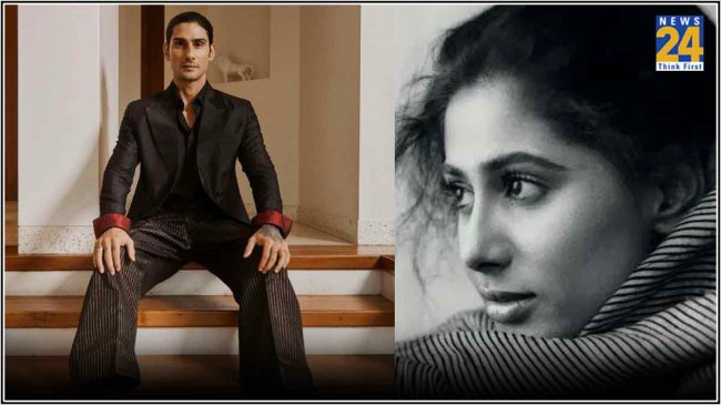 Prateik Babbar Wear Smita Patil Saree