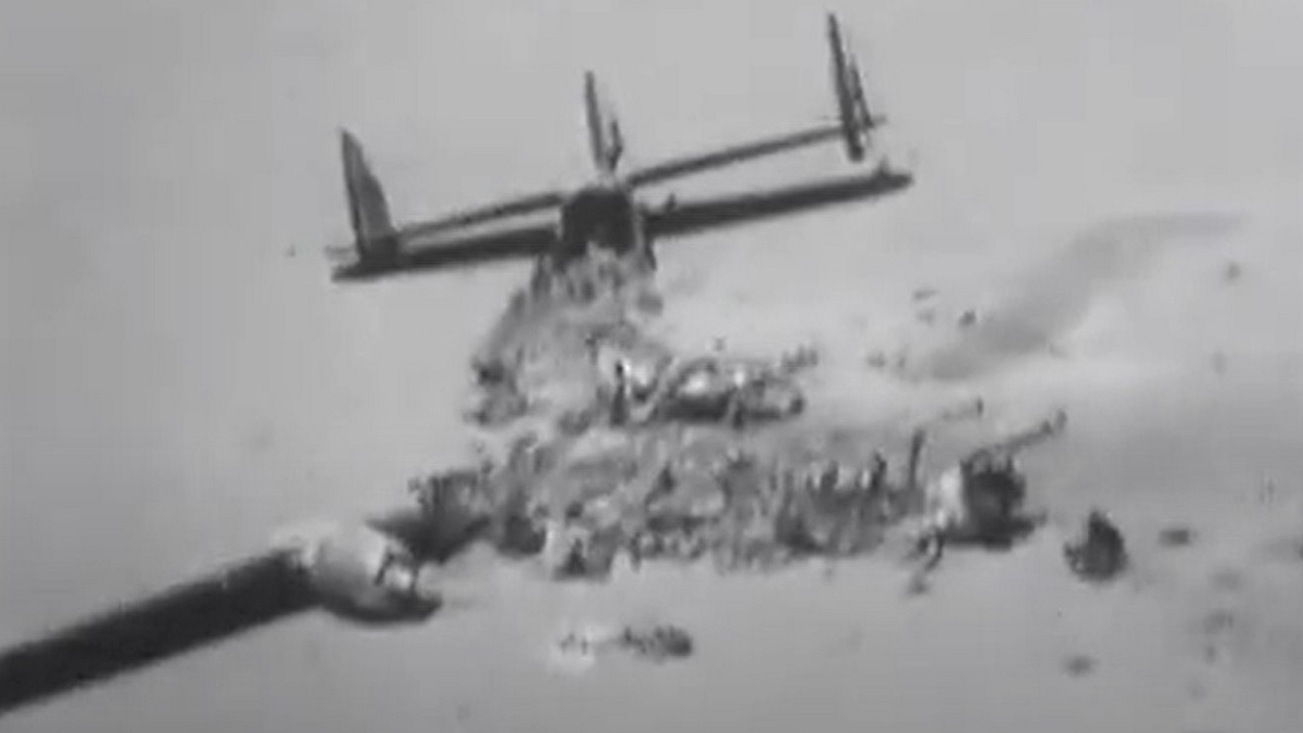 Pan Am Flight 121 Crash in Syrian Desert