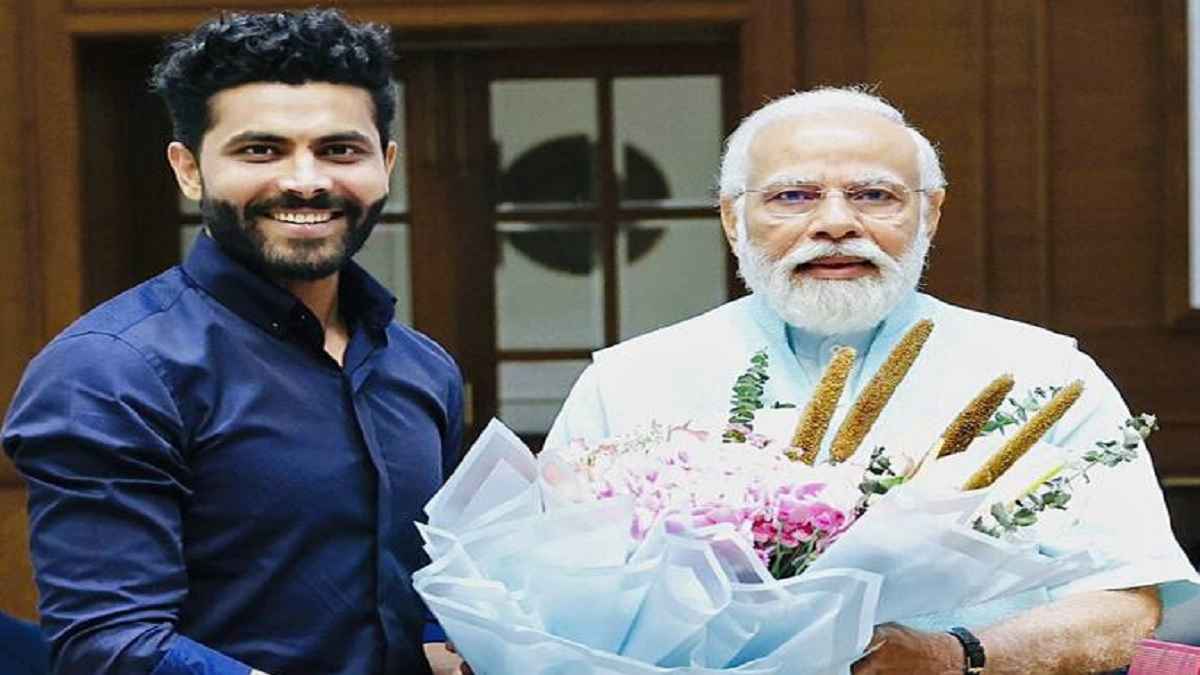 Pm Modi-Ravindra Jadeja