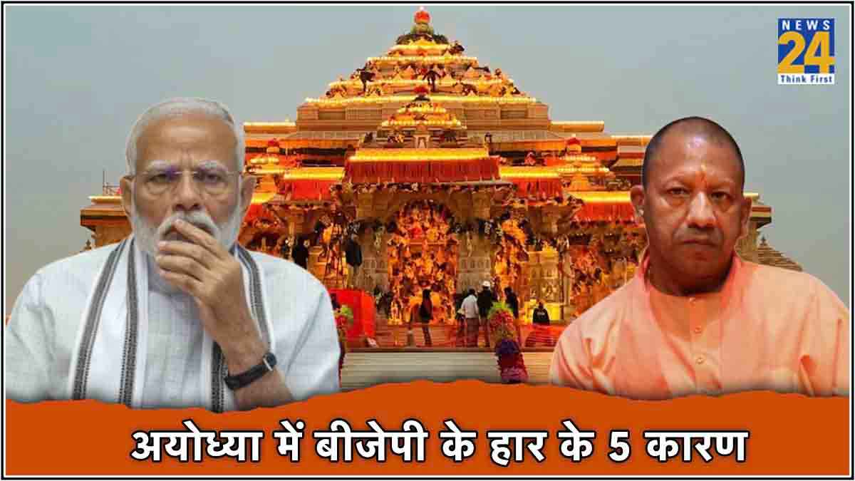 बीजेपी को नहीं मिला 'राम' का आशीर्वाद; अयोध्या में क्यों झेलनी पड़ी हार? 5 पॉइंट्स में समझें पूरा खेल