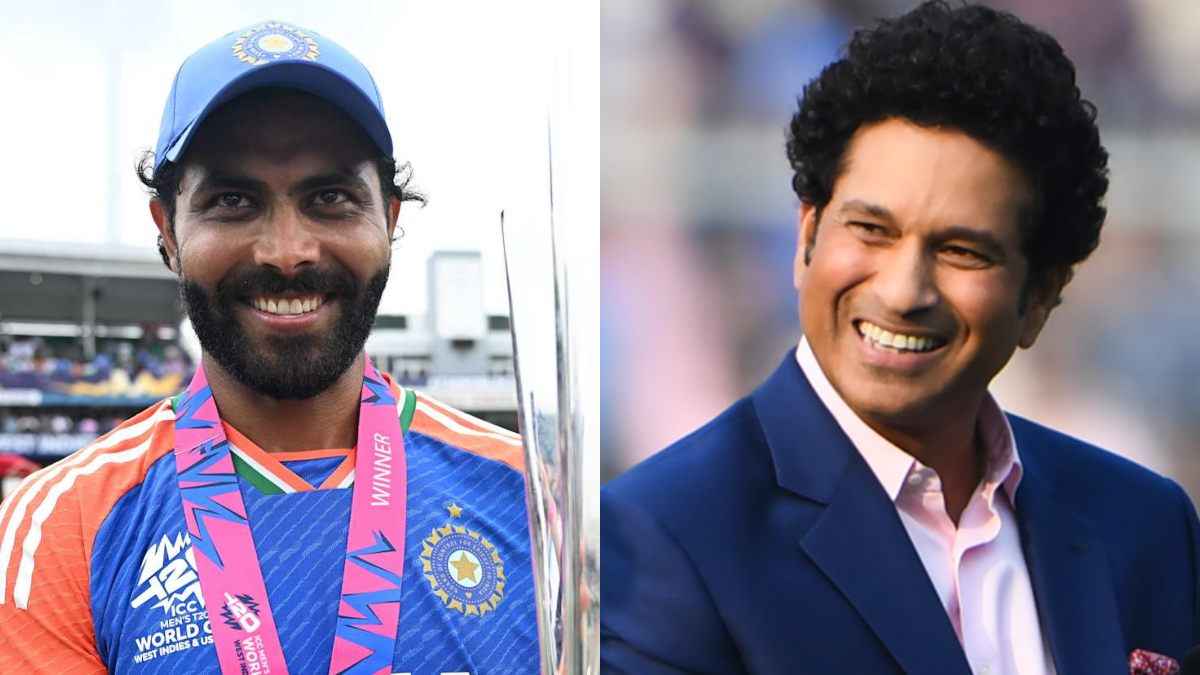 Ravindra Jadeja Sachin Tendulkar