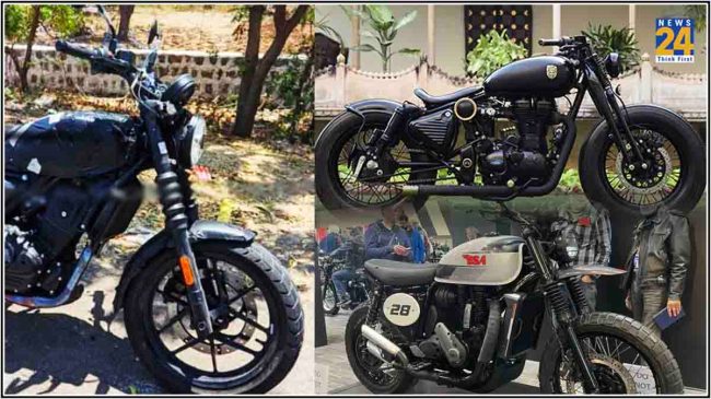 Royal Enfield Guerrilla 450 Royal Enfield Classic 350 Bobber Royal Enfield Scrambler 650