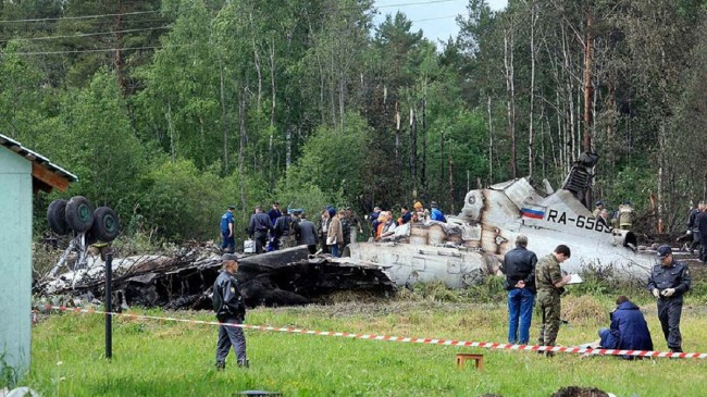 RusAir Flight 9605 Crash History of the Day