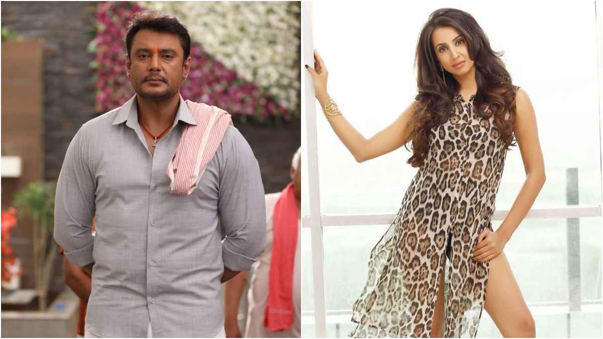 Sanjjanaa Galrani Support Actor Darshan