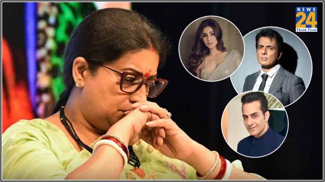 Smriti Irani Receives Celebrity Support