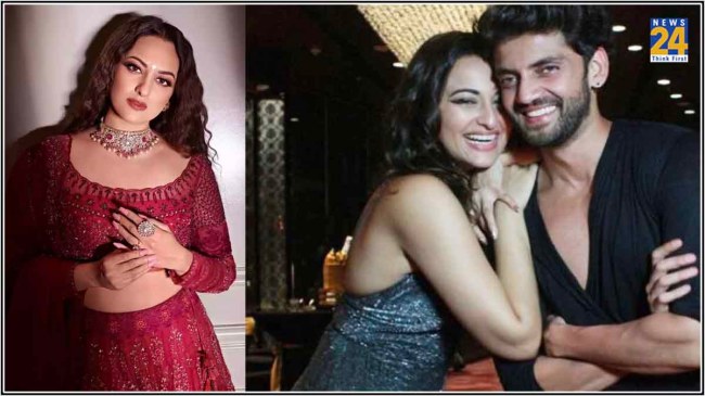 Sonakshi Sinha And Zaheer Iqbal.