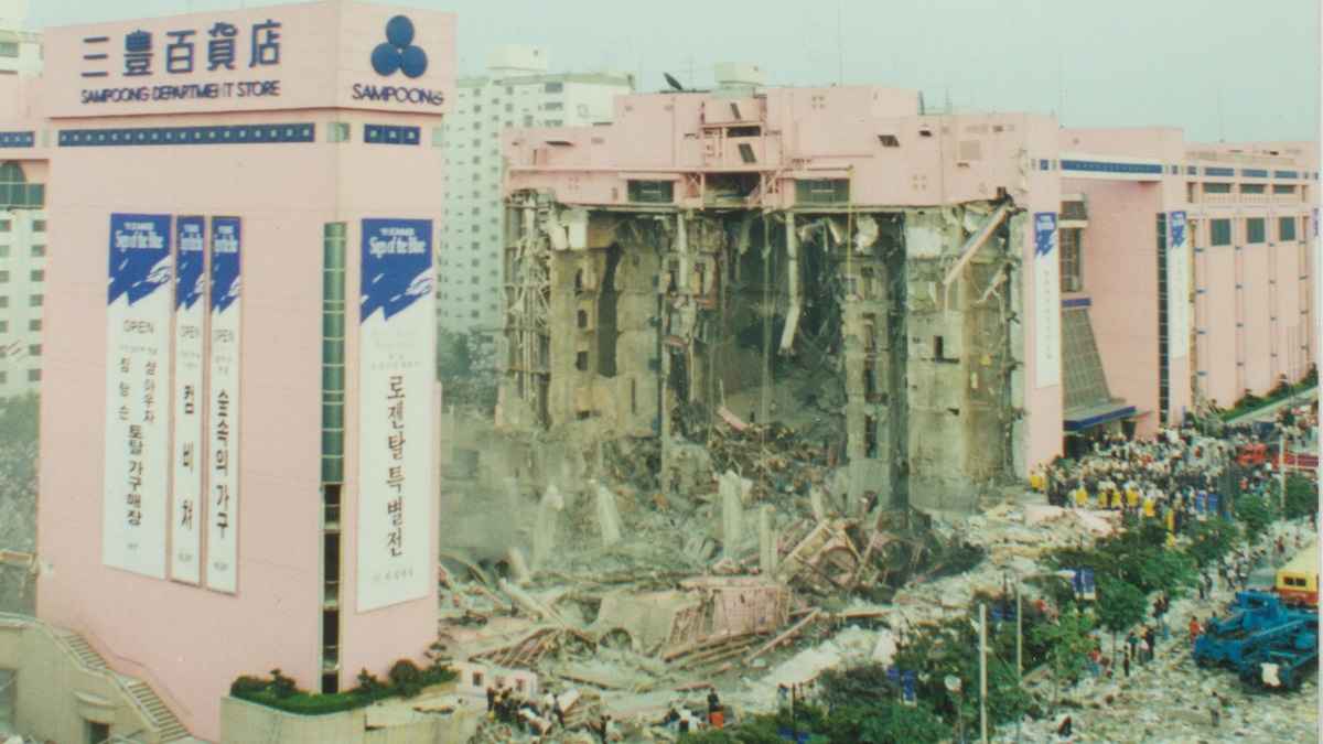South Korea Seoul Sampoong Department Store Collapse History