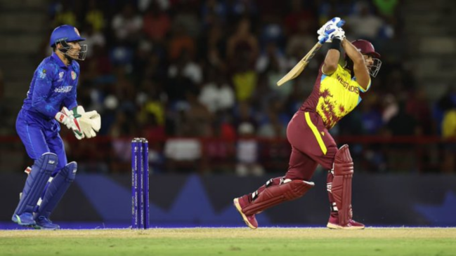 T20 World Cup 2024 WI vs AFG West Indies won by 104 runs