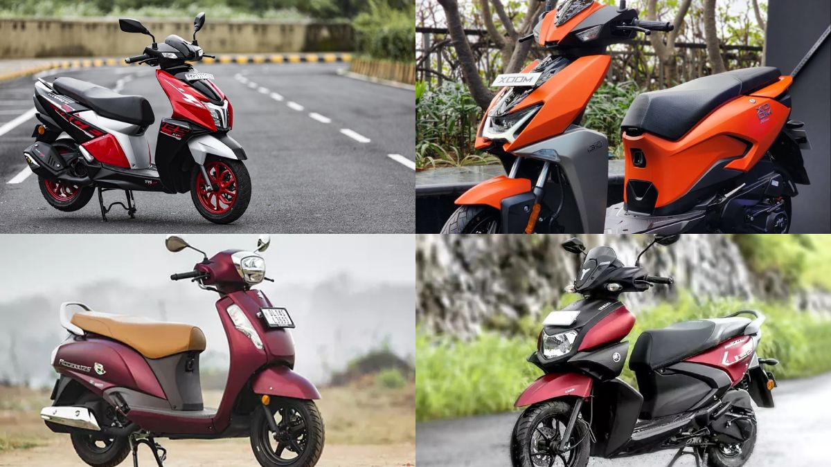 TVS Ntorq 125 price, Yamaha Ray ZR 125price, Hero Xoom 110price, Suzuki Access 125, Honda Dio