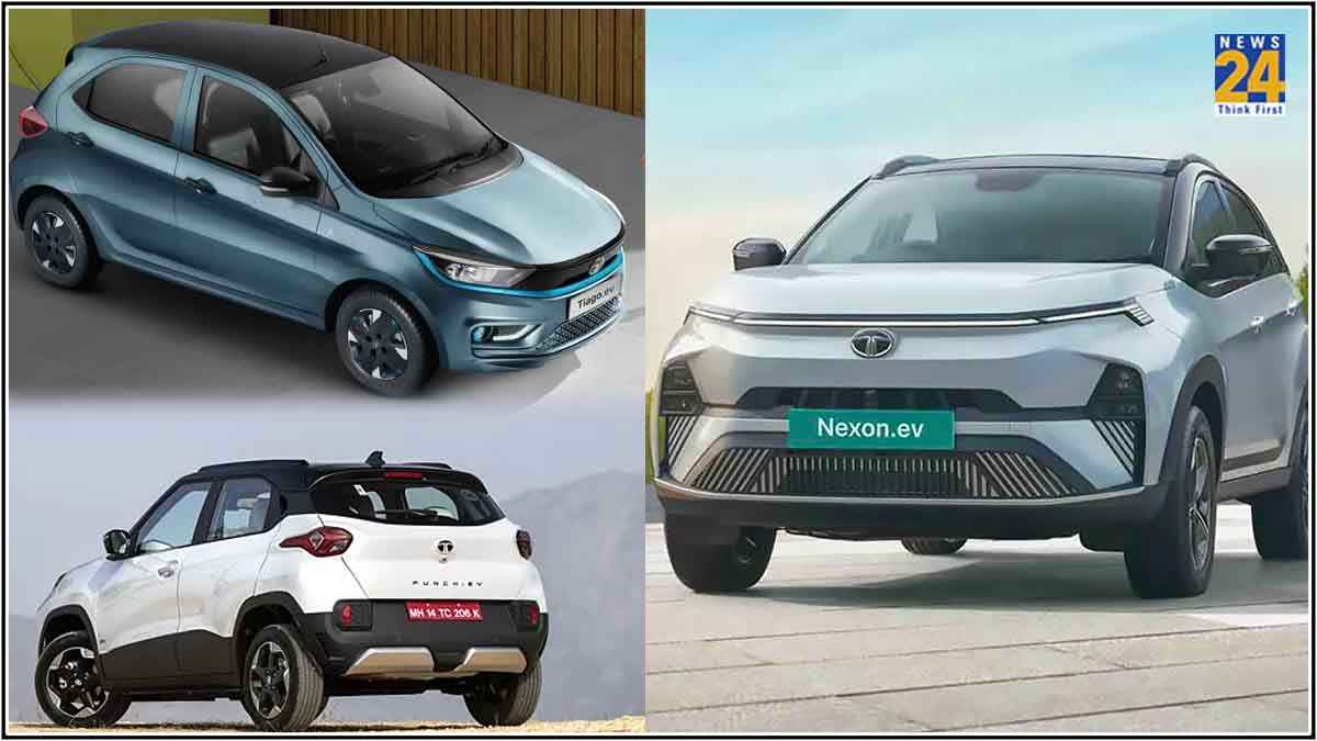 Tata Nexon EV Tiago EV Tata Punch EV (1)