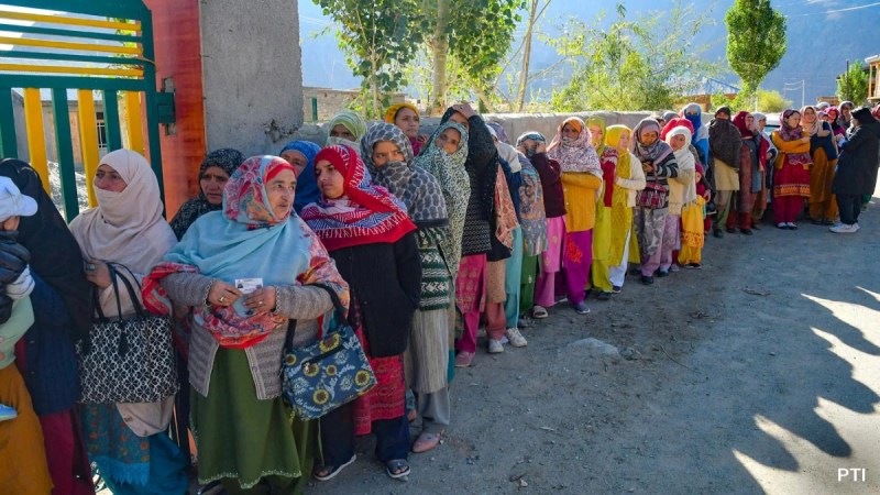 Terrorists Agitated Heavy Voting in Jammu Kashmir