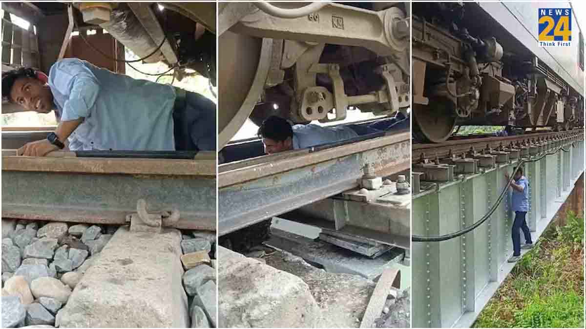 Indian Railways Brave Employee