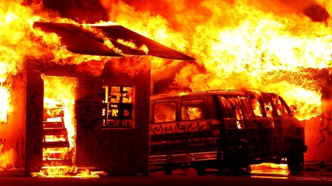 UP Meerut Police Station Fire