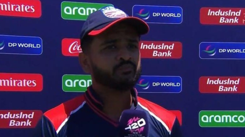 T20 World Cup 2024 Pak vs Usa Monank patel