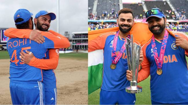 Virat Kohli and Rohit Sharma