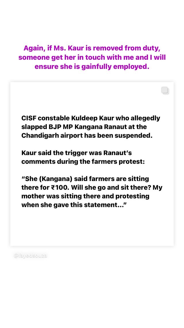 Vishal Dadlani Reacts On Kangana Ranaut Slap Incident