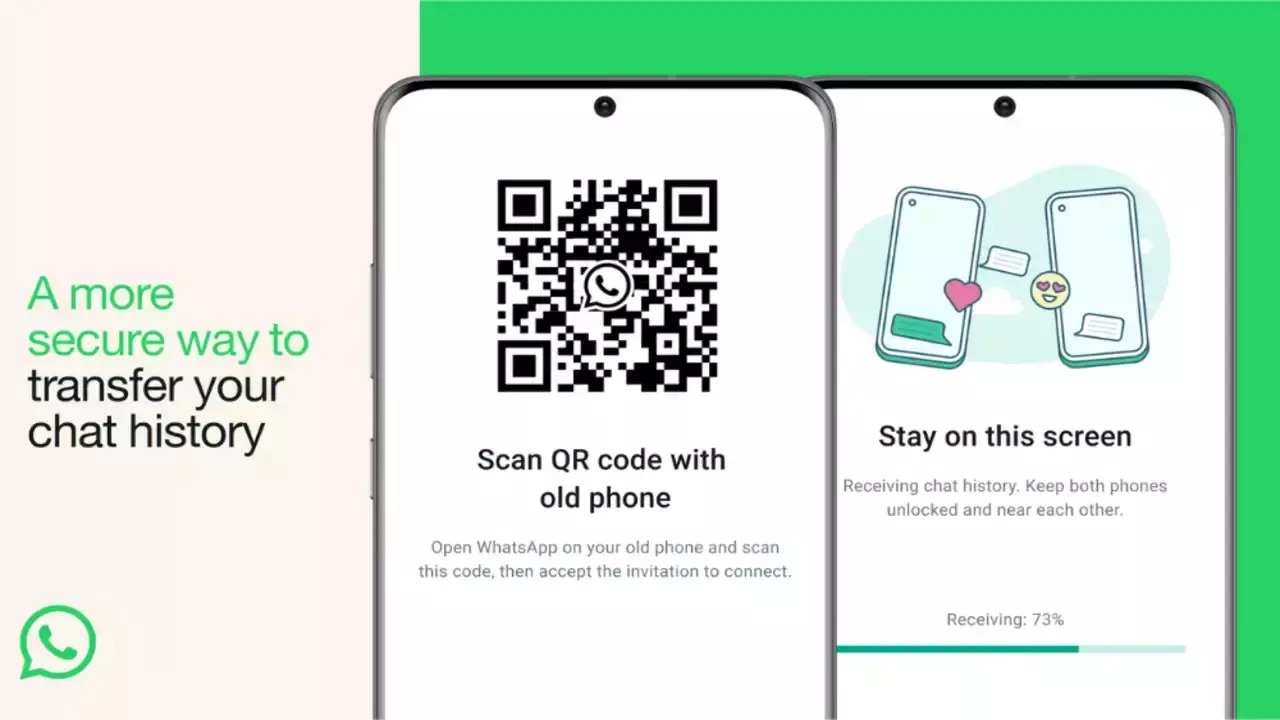 QR Code Chat Transfer Feature