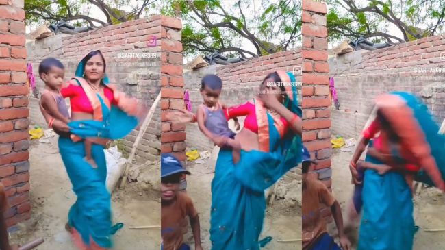 Women Reel Making Video viral