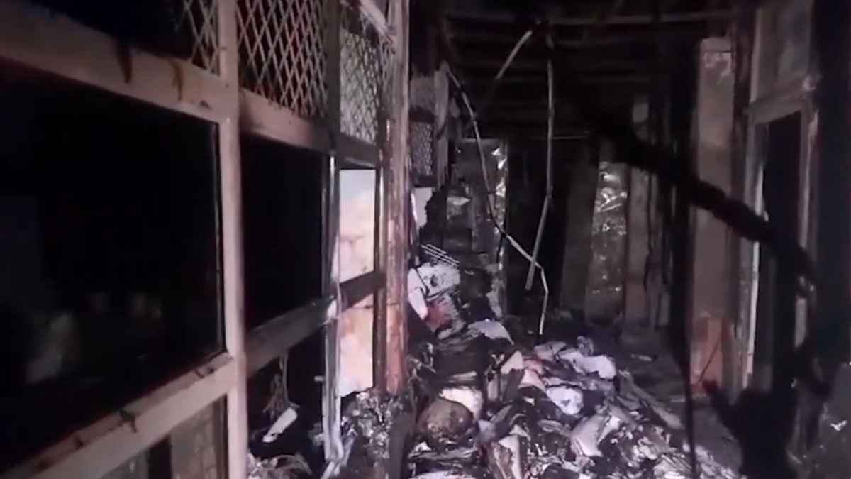 दिल्ली का पूरा थाना जलकर हुआ खाक, नहीं बचा कोई रिकॉर्ड, सामने आया Video