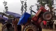 lucknow Tractor Viral Video