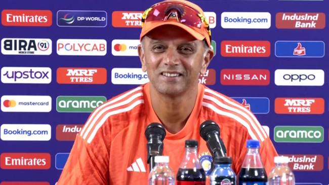 rahul dravid press conference