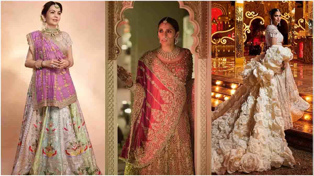 Anant-Radhika के ग्रैंड फंक्शन में छाईं अंबानी लेडीज, फैशन में बॉलीवुड हसीनाओं से नहीं दिखीं कम