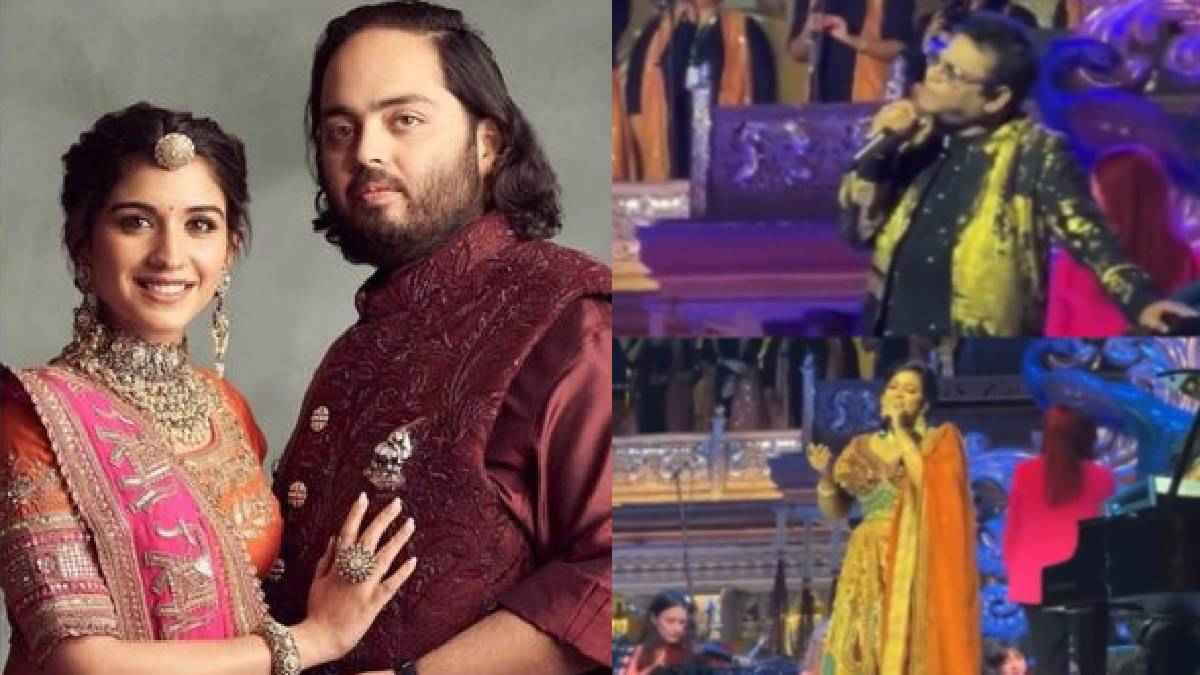 Anant-Radhika की ग्रैंड रिसेप्शन: एआर रहमान-सुखविंदर, श्रेया घोषाल और उदित नारायण ने दी ग्रैंड परफॉर्मेंस