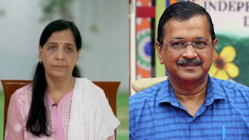 Arvind Kejriwal sunita kejriwal