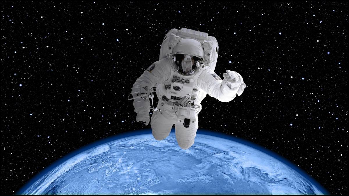 Astronaut In Space